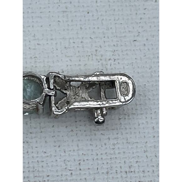 Victoria Townsend Signed Topaz Tennis Bracelet - Picture 6 of 6